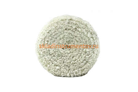 Губка для полировки из овечьей шерсти самоцепляющаяся 180 мм ROCKFORCE RF-PSP180S