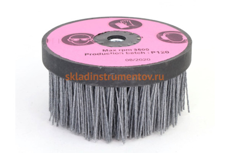 Щетка чашечная нейлоновая 3-104 (140 мм; P120) для УПМ/УШМ ОСБОРН TAZ140TYM14P120