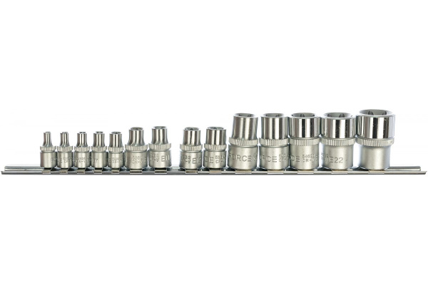 Набор головок Torx FORCE 4158 1/2, 3/8, 1/4