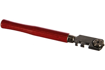 Роликовый стеклорез, 6 роликов, до 4 мм КУРС 16901