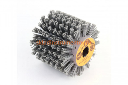 Щетка (110х100х19 мм; +4 паза; P60; полимерный ворс) ОСБОРН 3-383 FEL110100P60PGR