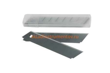 Лезвия сменные для ножей (9 мм; 13 сегментов) 5 шт. КОБАЛЬТ 242-038