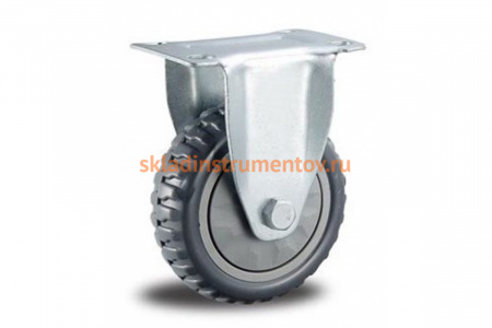 Колесо промышленное литое неповоротное 125 мм MFK-TORG 4002125-ЛИТ