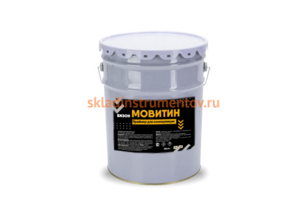 Праймер для консервации Бизон Мовитин ведро 20 л 902321