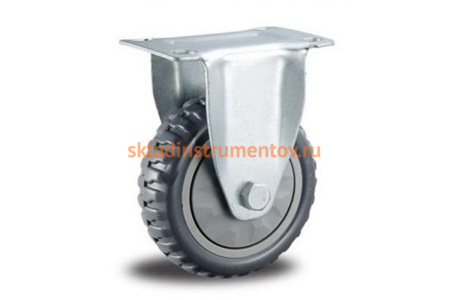 Колесо промышленное литое неповоротное 125 мм MFK-TORG 4002125-ЛИТ