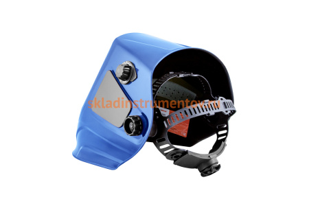 Маска сварщика FOXCRAFT Индиго, фильтр 9700V, без коробки FOXWELD 6568