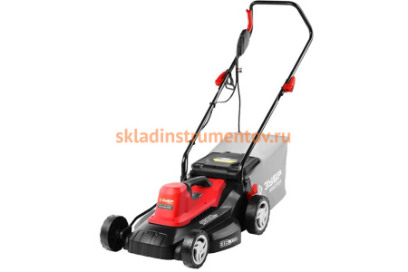 Роторная электрическая газонокосилка Зубр ЗГКЭ-38-1600