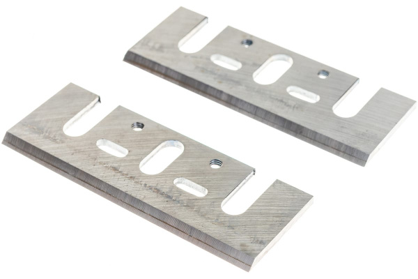 Нож односторонний стальной (2 шт; 82x29x3 мм) для рубанка СПЕЦ 2100101