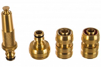 Набор из наконечника, адаптера и соединителей (1/2"х3/4"х1"; 5 предметов) RACO 4246-55058B