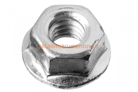 Гайка ЗУБР DIN 6923 с фланцем M14 5 кг кл. пр. 8 оцинк.  303630-14