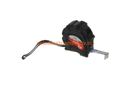 Рулетка 5 м х 19 мм Black MATRIX 31014