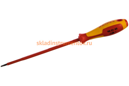 Отвертка прямой шлиц для установки счетчиков KNIPEX KN-982145