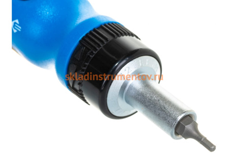 Реверсивная отвертка Зубр ЭКСПЕРТ с насадками 130 предметов 25237-H129