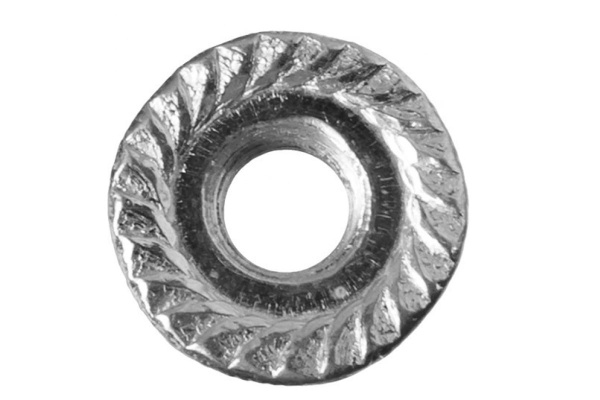 Гайка ЗУБР DIN 6923 с фланцем M14 5 кг кл. пр. 8 оцинк.  303630-14