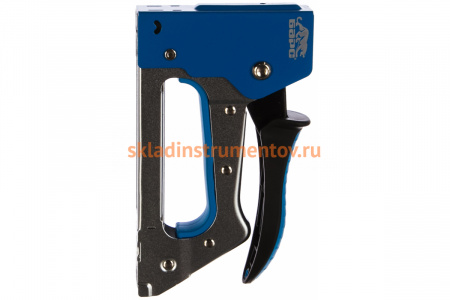 Металлический степлер БАРС двухкомпонентная рукоятка, тип скобы 53 6-10мм 40002