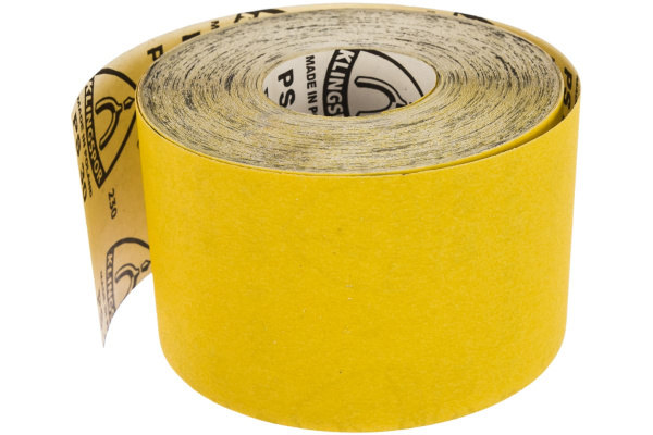 Шлиф-шкурка на бумажной основе (115 мм; 50 м; Р120) KLINGSPOR 174091