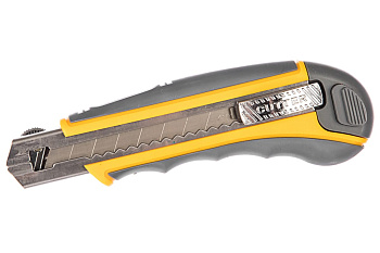 Нож с запасными сегментированными лезвиями STAYER ПРОФИ 09165