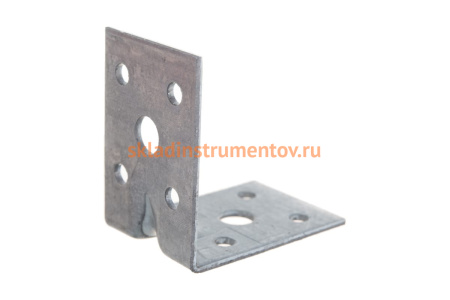 Крепежный угол Зубр МАСТЕР усиленный 35х50х50мм, 1шт 310116-35-050
