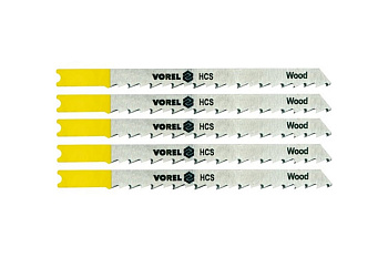 Набор полотен по ламинату (5 шт; 100 мм) для электролобзика VOREL 27833