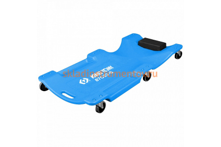 Пластиковый подкатной лежак на 6-ти колесах KING TONY 87C23-B