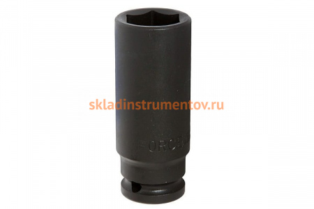 Головка 6-ти гранная ударная глубокая (24 мм; 85 мм; 1/2) FORCE 4458524