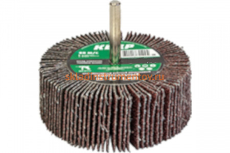 Круг лепестковый веерный (80х30х6 мм; P80) КЕДР 54715