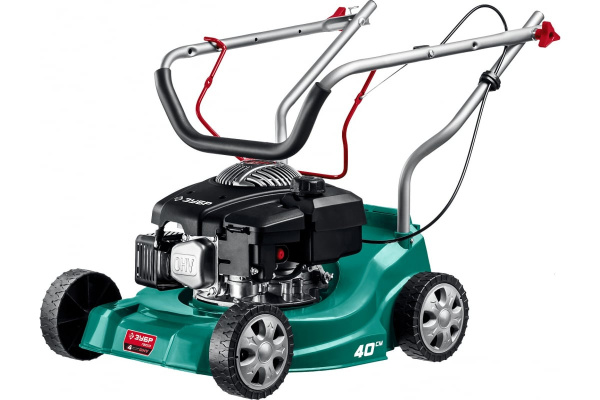 Бензиновая газонокосилка ЗУБР 400 мм, 2.5 л.с. ГБ-400