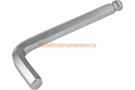 Торцевой шестигранный короткий ключ с шаром Thorvik HKSB100 H10 53074