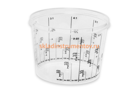 Ёмкость для смешивания красок 0.75 л (25 шт.) Wolf 911.0750