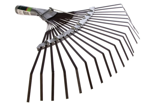 Веерные грабли без черенка, 20 зубьев СИБРТЕХ 61778