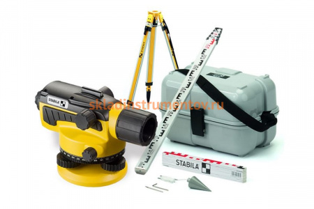 Оптический нивелир STABILA OLS 26 Set 18460
