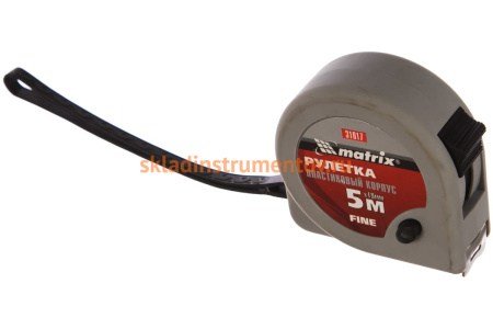 Рулетка 5 м х 19 мм Fine MATRIX 31017 Рулетка 5 м х 19 мм Fine MATRIX 31017