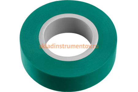 Изоляционная лента ПВХ STAYER Protect-20 19 мм х 20 м, зеленая 12292-G