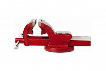 Слесарные тиски с зажимом для труб 100мм Piher 55200