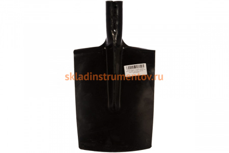 Штыковая прямоугольная лопата без черенка 210х285х1.6, ГОСТ 19596-87, черная Борский СПЕЦ ЛКП-5 ТЗ КПБ-230519