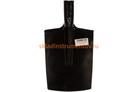 Штыковая прямоугольная лопата без черенка 210х285х1.6, ГОСТ 19596-87, черная Борский СПЕЦ ЛКП-5 ТЗ КПБ-230519