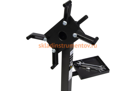 Передвижной стенд для разборки-сборки двигателей до 580 кг WIEDERKRAFT WDK-82681