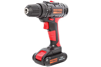 Аккумуляторная дрель-шуруповерт REDVERG Basic SD18L/1-2 6628621