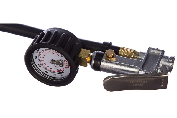 Пистолет для подкачки шин с манометром MIGHTY SEVEN SB-422