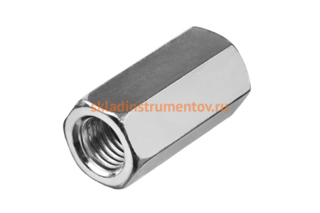 Переходная гайка ЗУБР DIN 6334, M12, 5 кг, (примерно 89 шт.) оцинкованная, 303750-12