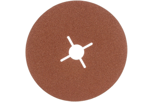 Круг шлифовальный ПРОФИ фибровый (5 шт; 150х22 мм; P100) для УШМ Зубр 35585-150-100