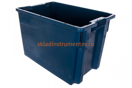 Сплошной ящик Тара.ру 600х400х400 мм, синий 05638