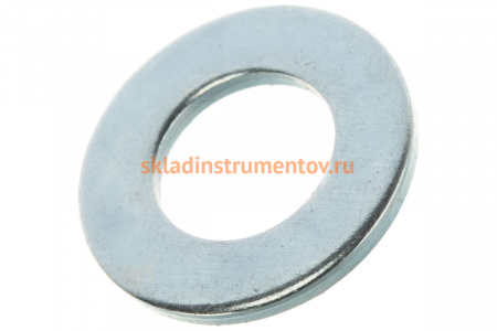 Шайба ЗУБР DIN 125A, 8 мм, 25 штук, оцинкованная 303806-08