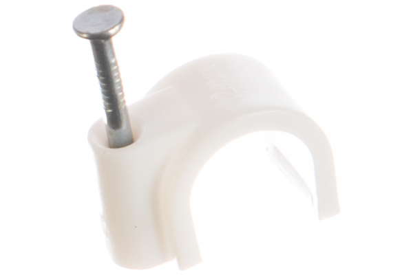 Скоба с оцинкованным гвоздём (60 шт; 12 мм) для крепления кабеля Stayer 4510-12