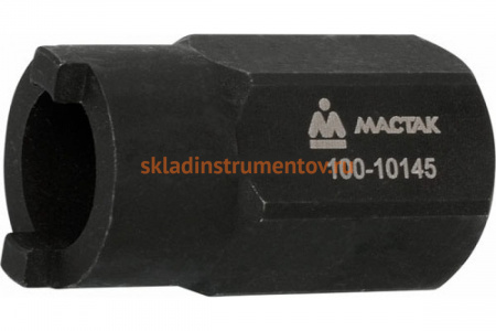 Торцевая головка с цапфами для гаек амортизаторных стоек VAG, 22мм МАСТАК 100-10145