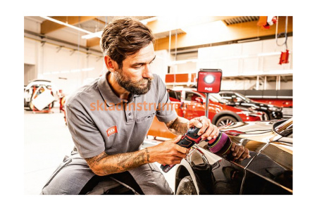 Умная аккумуляторная полировальная машина FLEX PXE 80 10.8-EC/2.5 Set 418102