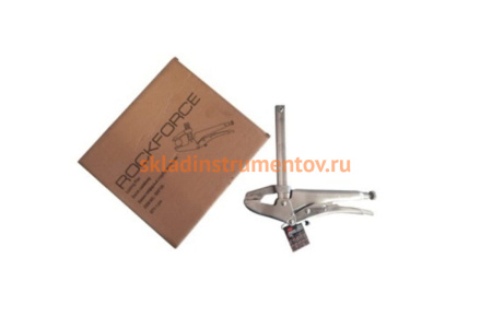 Гейферный зажим струбцинного типа 4 захват:0-100мм ROCKFORCE RF-660F100