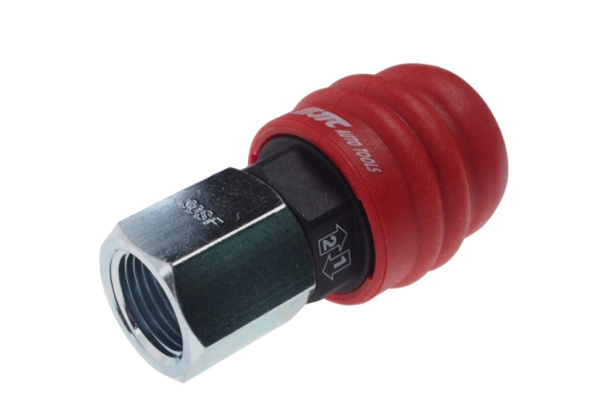 Соединитель быстросъемный композитный двухрежимный (F3/8"; рапид EURO) JTC JTC-C30SFA