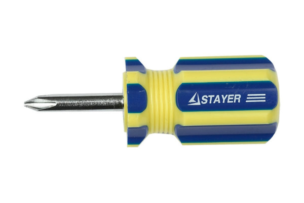 Отвертка 2-в-1 МАСТЕР МИНИ бочка PH №2 /SL 6 мм STAYER 2511