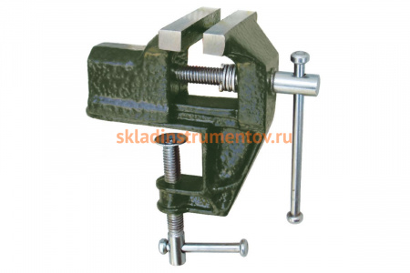 Тиски с винтовым зажимом для стола Дело Техники 391060